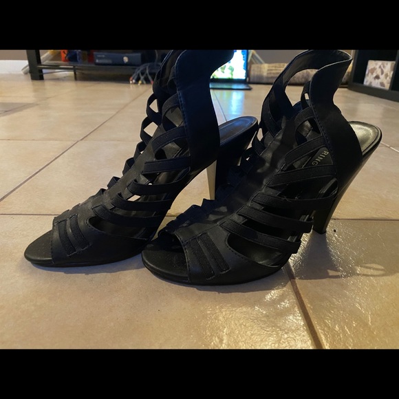 High-Heel Sandals Black 👠💍 - Picture 2 of 3